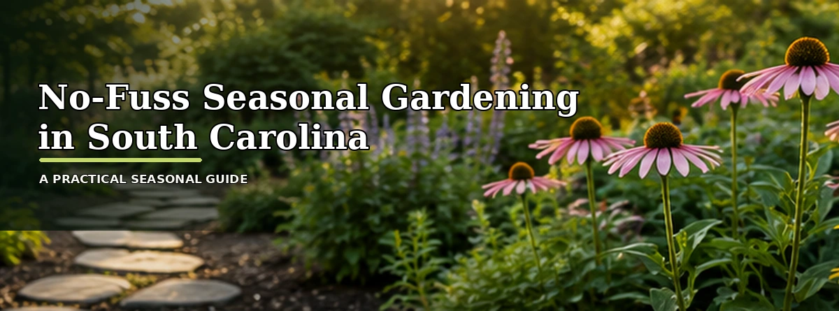 No-Fuss Seasonal Gardening in South Carolina: What to Plant and When to Cut Back - Front Yard Forest sustainable landscaping blog