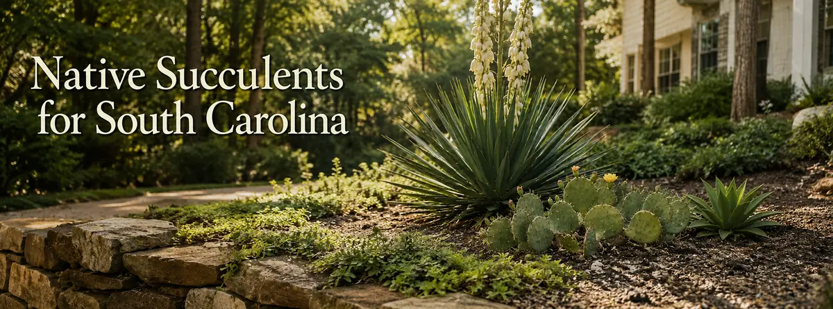 Top Native Succulents for Drought-Tolerant SC Landscapes - Front Yard Forest sustainable landscaping blog