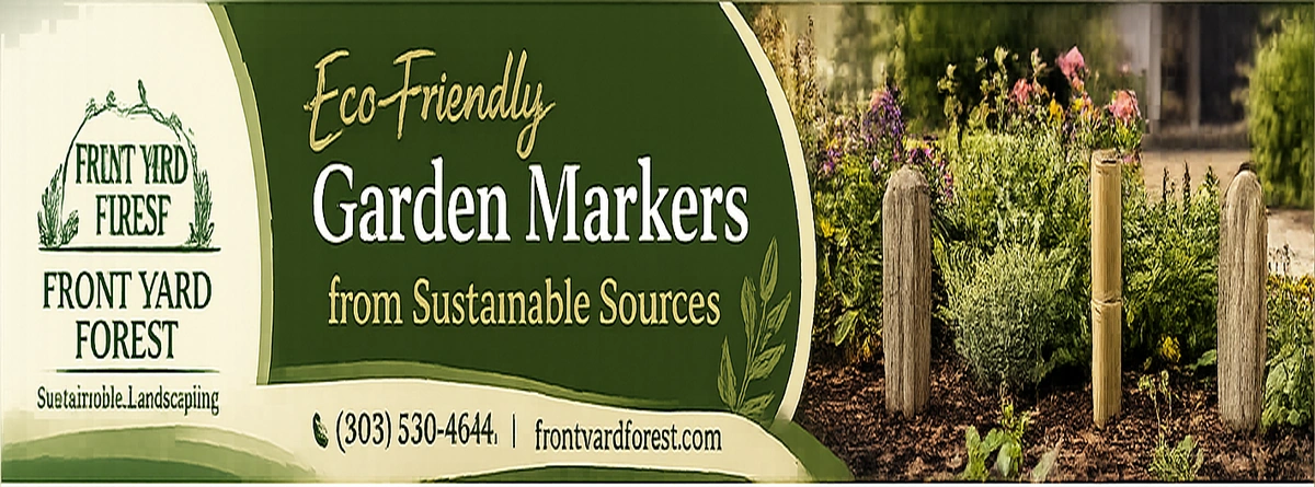 Eco-Friendly Garden Markers from Sustainable Sources - Front Yard Forest sustainable landscaping blog
